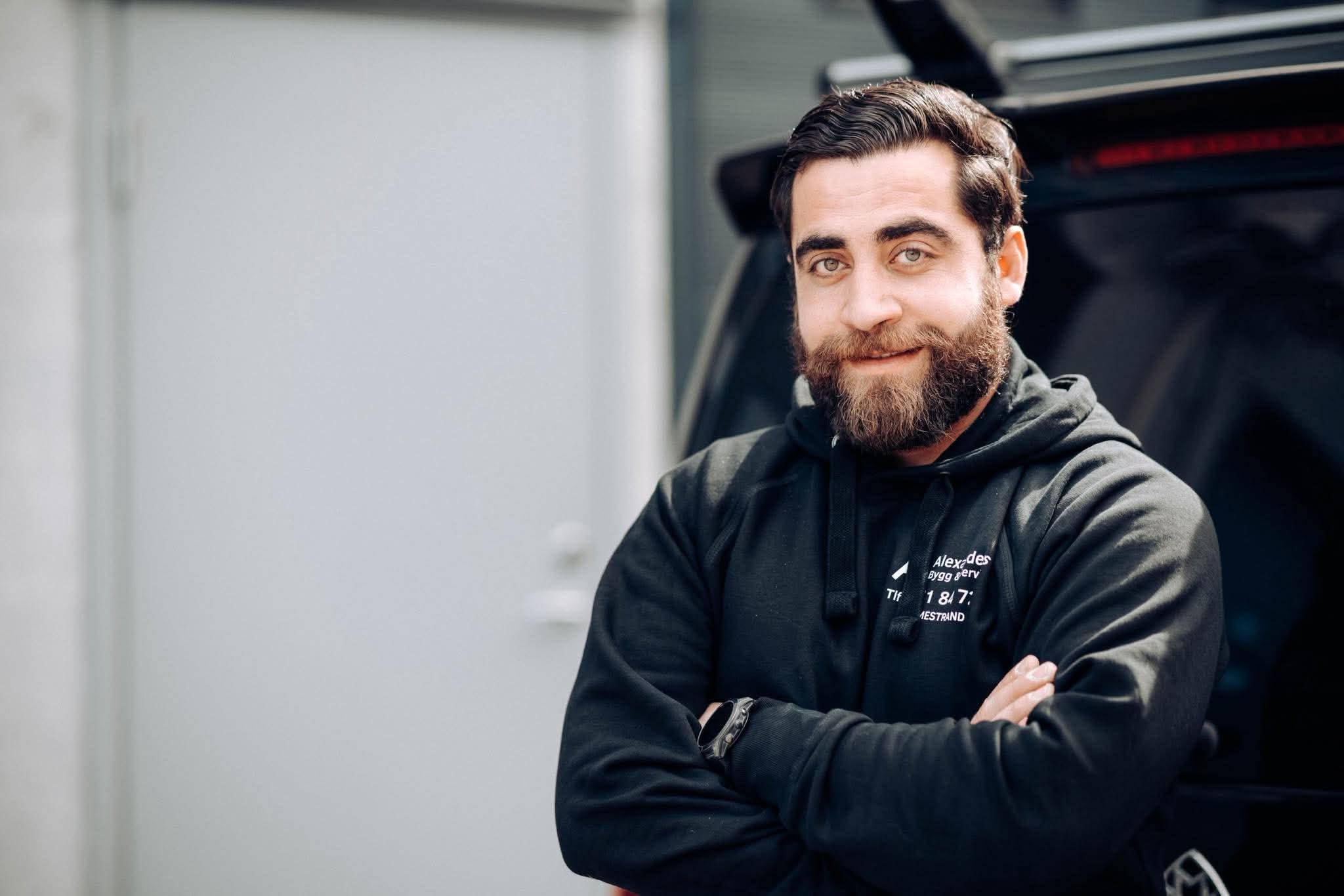 Bilde av håndverkeren Alexander